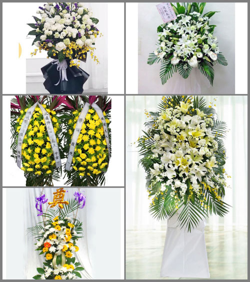 福建泉州晋江市梅岭街道桂山社区白事花篮预定